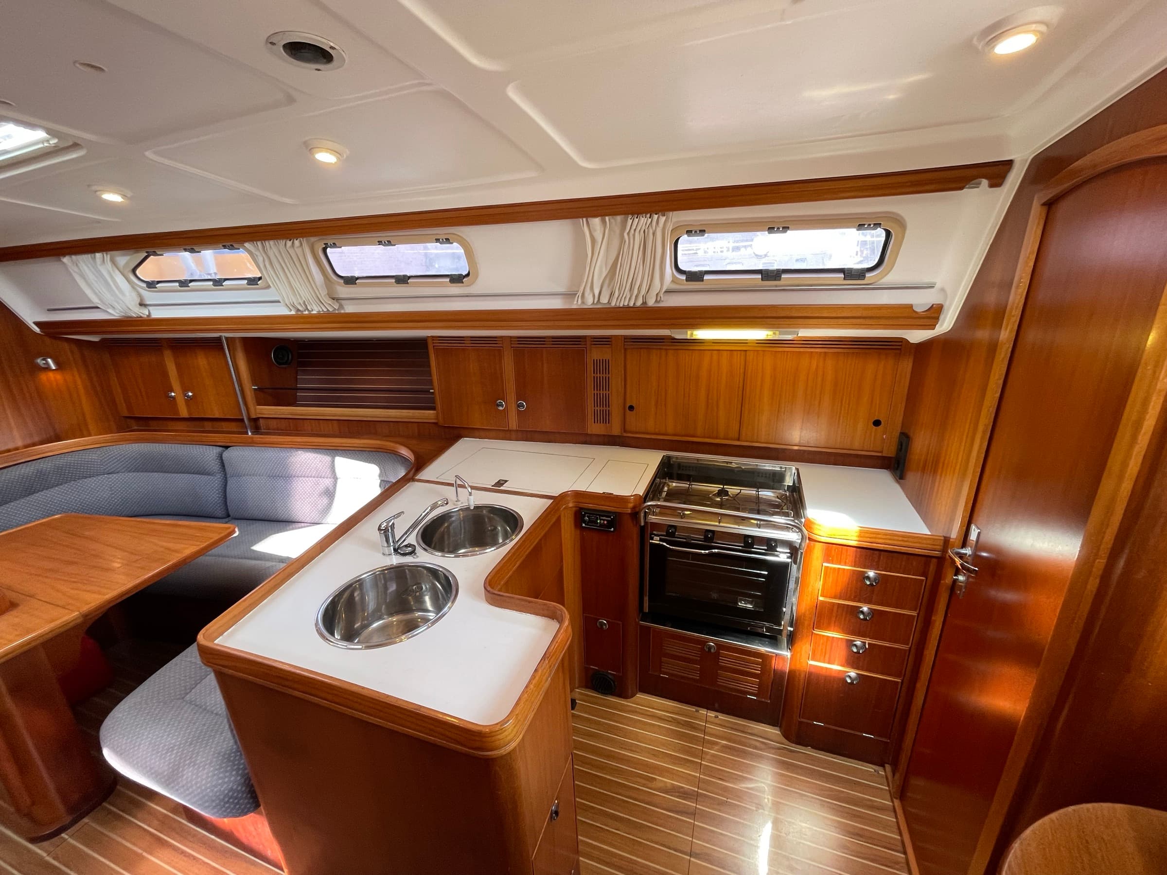 Second view of the galley